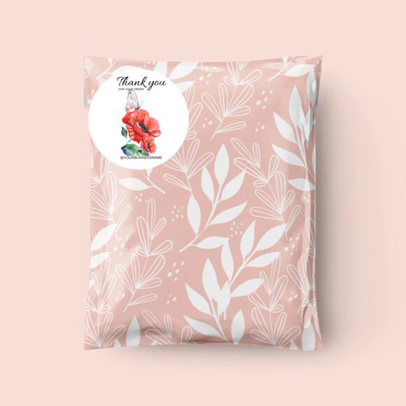 Buterfly Thank You Sticker - Picture 3 of 5